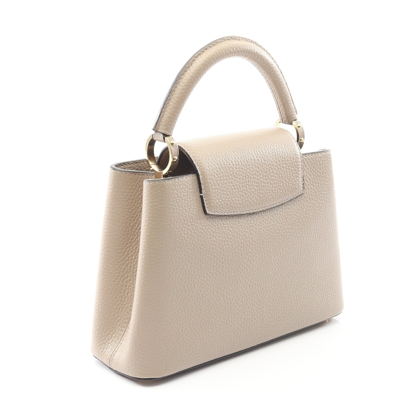 カプシーヌBB ガレ ハンドバッグ トリヨンレザー グレーベージュ 2WAY ルイヴィトン バッグ LOUIS VUITTON
