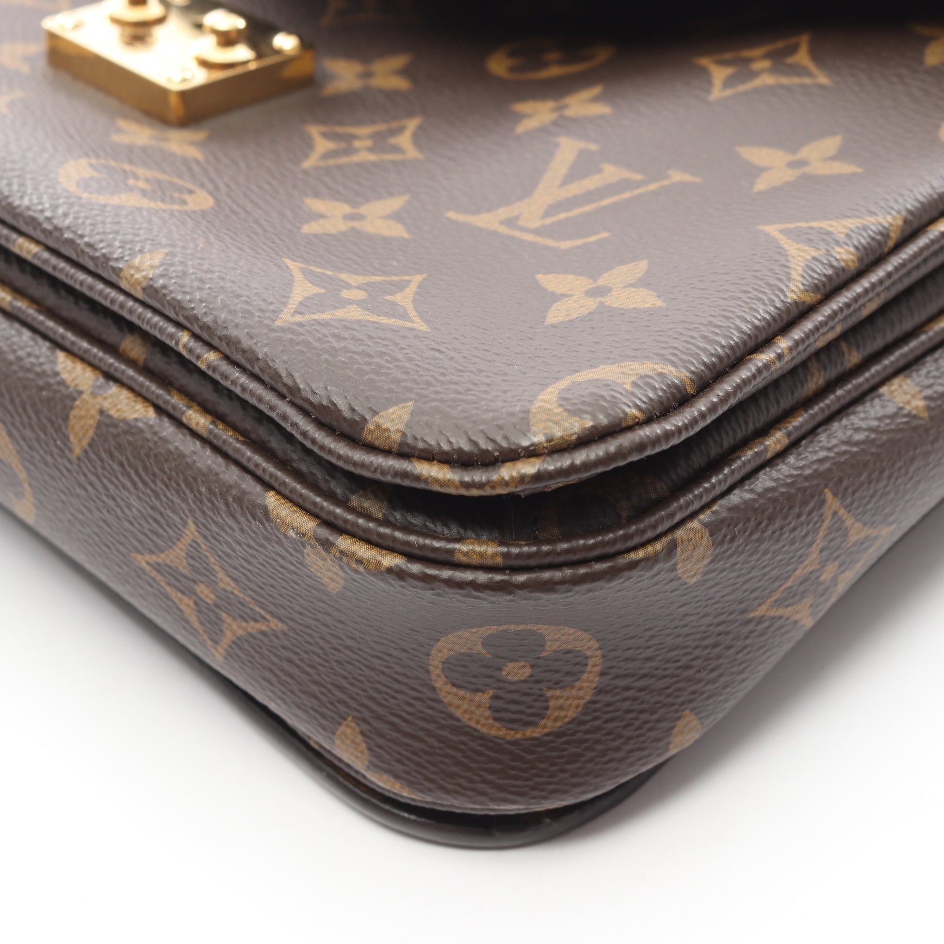 ポシェット メティス MM モノグラム ハンドバッグ PVC レザー ブラウン 2WAY ルイヴィトン バッグ LOUIS VUITTON