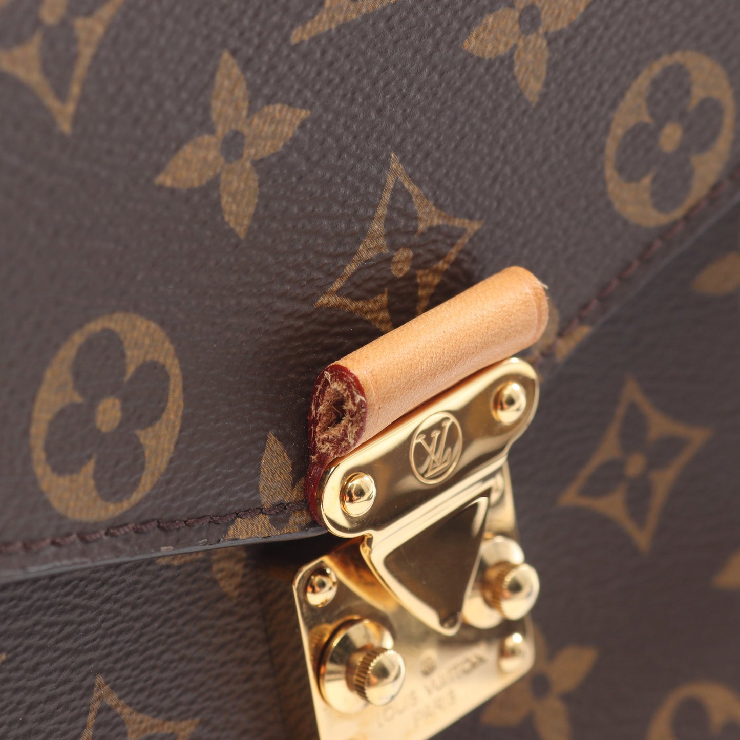 ポシェット メティス MM モノグラム ハンドバッグ PVC レザー ブラウン 2WAY ルイヴィトン バッグ LOUIS VUITTON