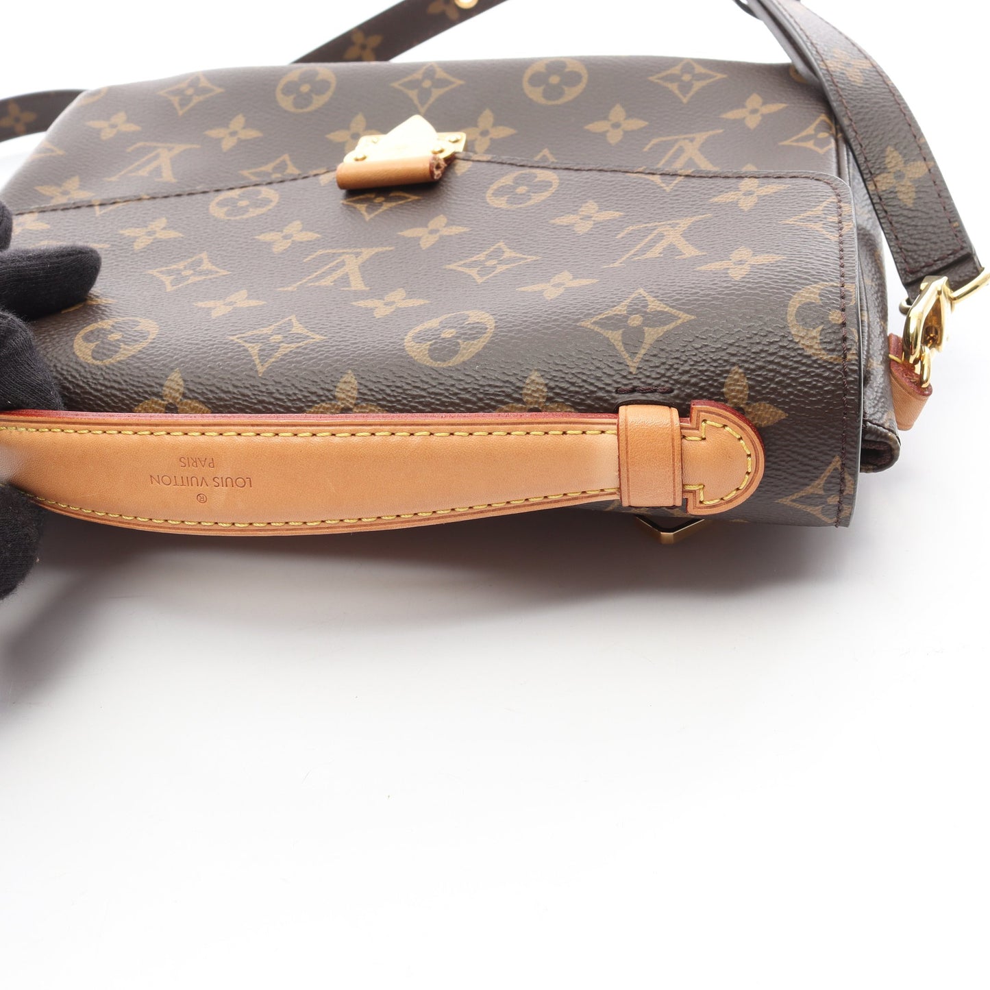 ポシェット メティス MM モノグラム ハンドバッグ PVC レザー ブラウン 2WAY ルイヴィトン バッグ LOUIS VUITTON