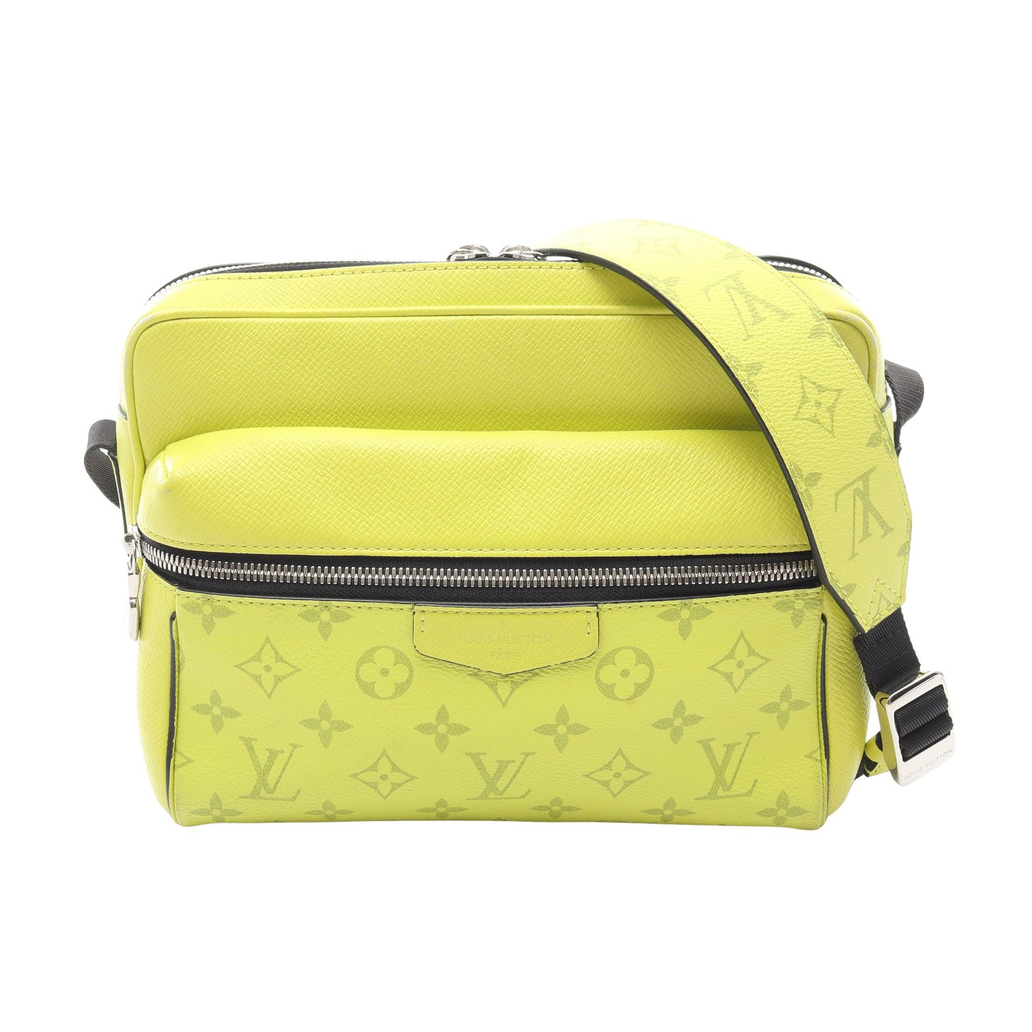 アウトドア メッセンジャー PM タイガラマ ジョーヌ ショルダーバッグ PVC レザー イエロー ルイヴィトン バッグ LOUIS VUITTON