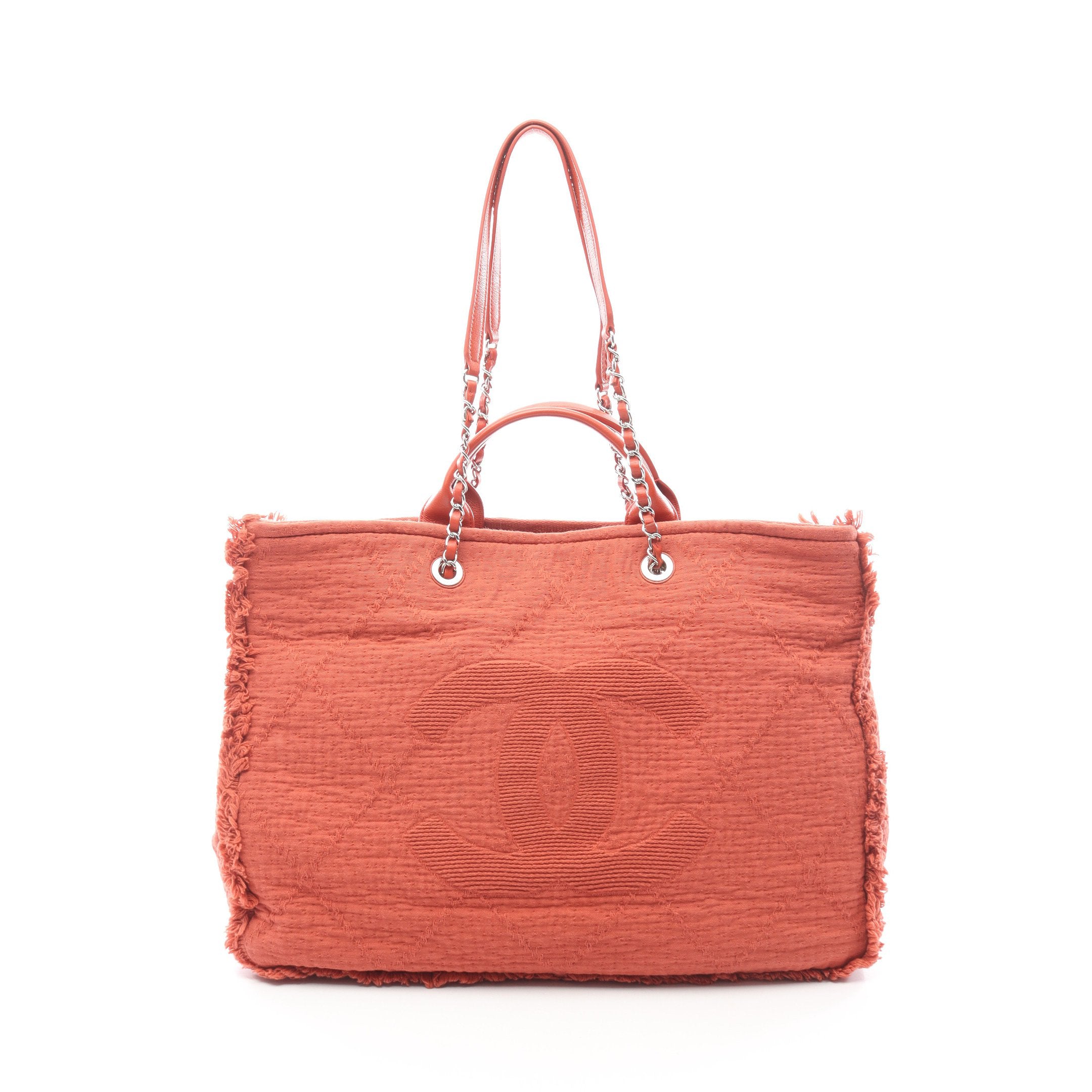 ココマーク ラージショッピングトート チェーンショルダーバッグ