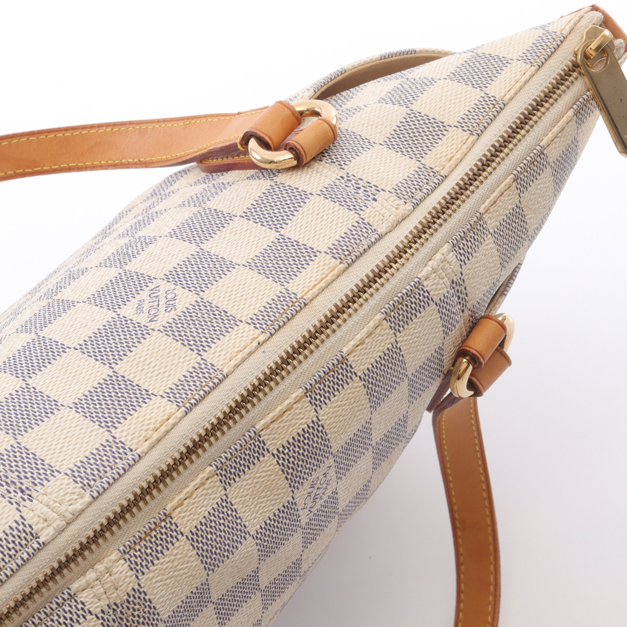 ルイヴィトン トータリーPM ダミエ アズール ショルダーバッグ トータリーPM ダミエアズール ショルダーバッグ トートバッグ PVC