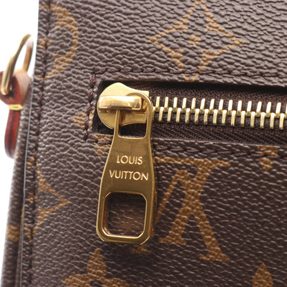ポシェット メティス MM モノグラム ハンドバッグ PVC レザー ブラウン 2WAY ルイヴィトン バッグ LOUIS VUITTON