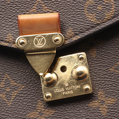 ポシェット メティス MM モノグラム ハンドバッグ PVC レザー ブラウン 2WAY ルイヴィトン バッグ LOUIS VUITTON