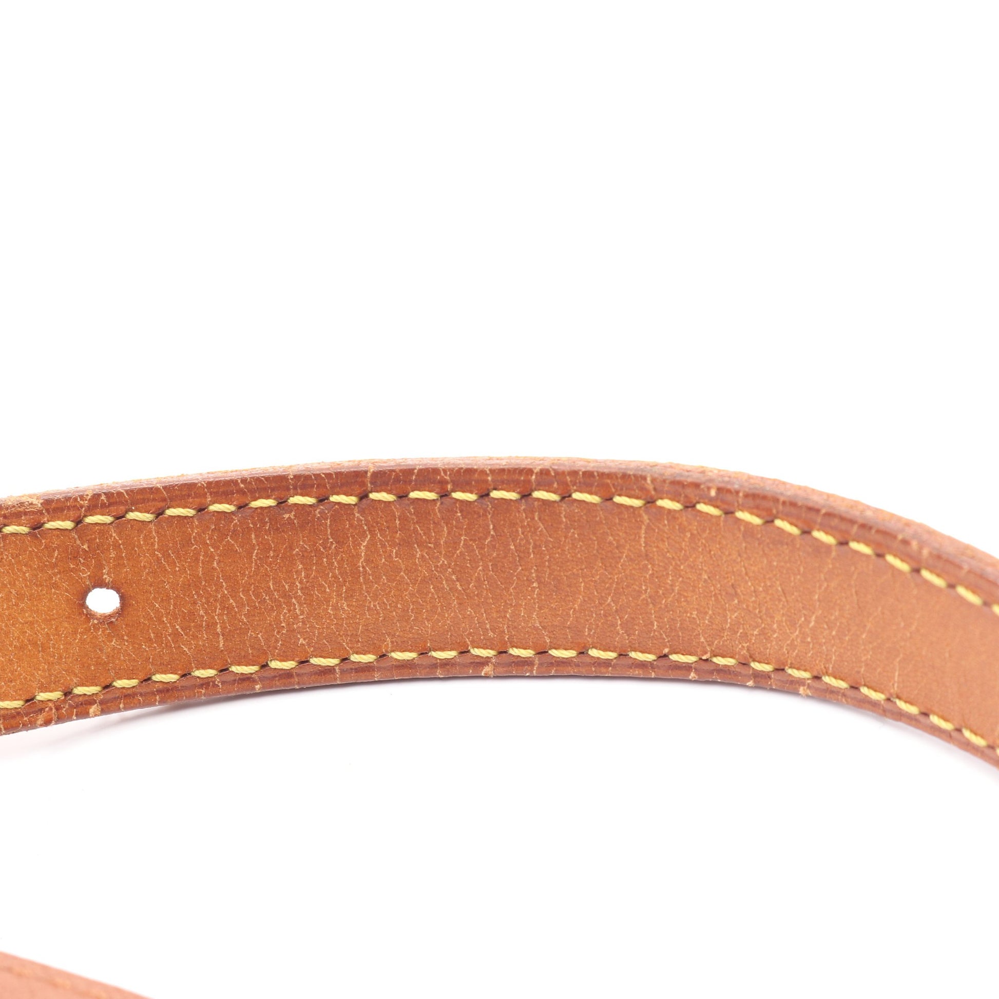 ミュゼット モノグラム ショルダーバッグ PVC レザー ブラウン ルイヴィトン バッグ LOUIS VUITTON