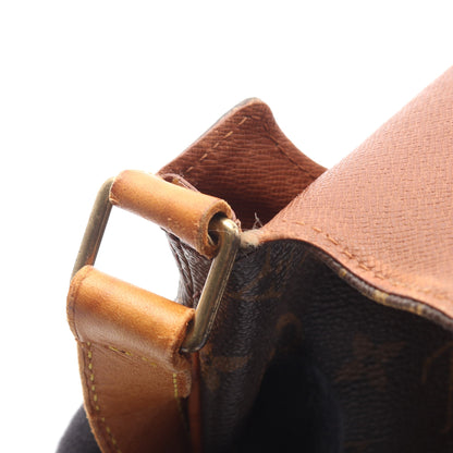 ミュゼット モノグラム ショルダーバッグ PVC レザー ブラウン ルイヴィトン バッグ LOUIS VUITTON