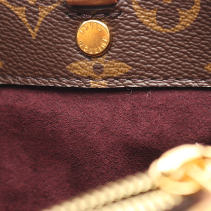 モンテーニュBB モノグラム ハンドバッグ PVC レザー ブラウン 2WAY ルイヴィトン バッグ LOUIS VUITTON