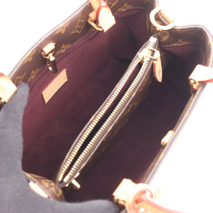 モンテーニュBB モノグラム ハンドバッグ PVC レザー ブラウン 2WAY ルイヴィトン バッグ LOUIS VUITTON