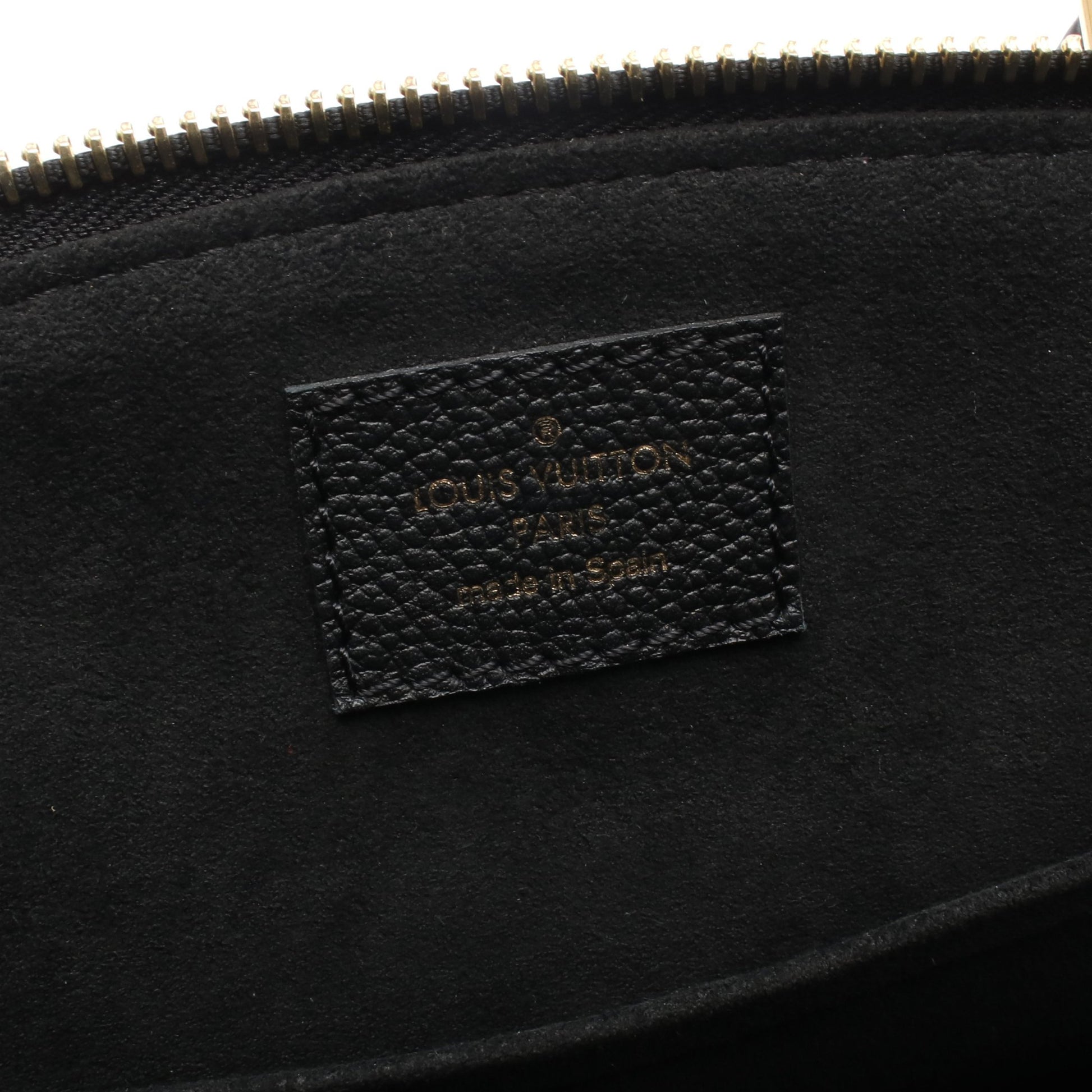 プティ パレPM バイカラーモノグラムアンプラント ハンドバッグ レザー ブラック ベージュ 2WAY ルイヴィトン バッグ LOUIS VUITTON