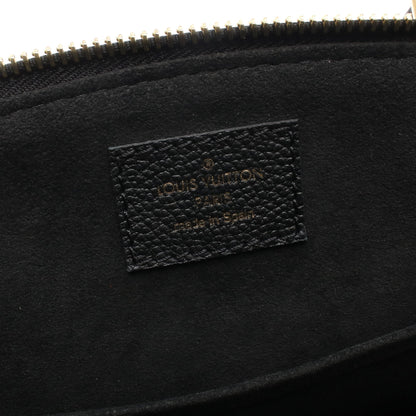 プティ パレPM バイカラーモノグラムアンプラント ハンドバッグ レザー ブラック ベージュ 2WAY ルイヴィトン バッグ LOUIS VUITTON