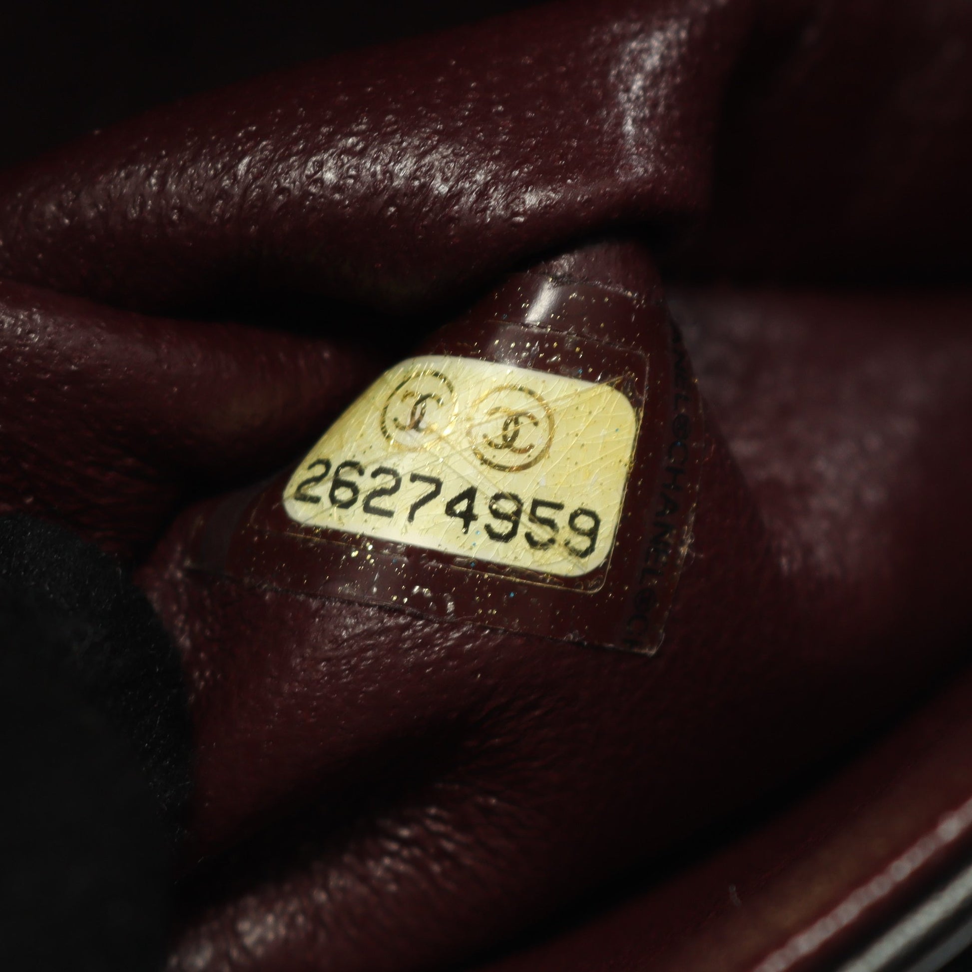 シェブロン Vステッチ Wフラップ Wチェーンショルダーバッグ ラムスキン ブラック ゴールド金具 シャネル バッグ CHANEL