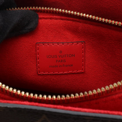 スフロ NV BB モノグラム スリーズ ハンドバッグ PVC レザー ブラウン レッド 2WAY ルイヴィトン バッグ LOUIS VUITTON