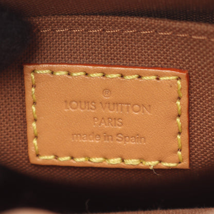 プティット サックプラ モノグラム ハンドバッグ PVC レザー ブラウン 2WAY ルイヴィトン バッグ LOUIS VUITTON