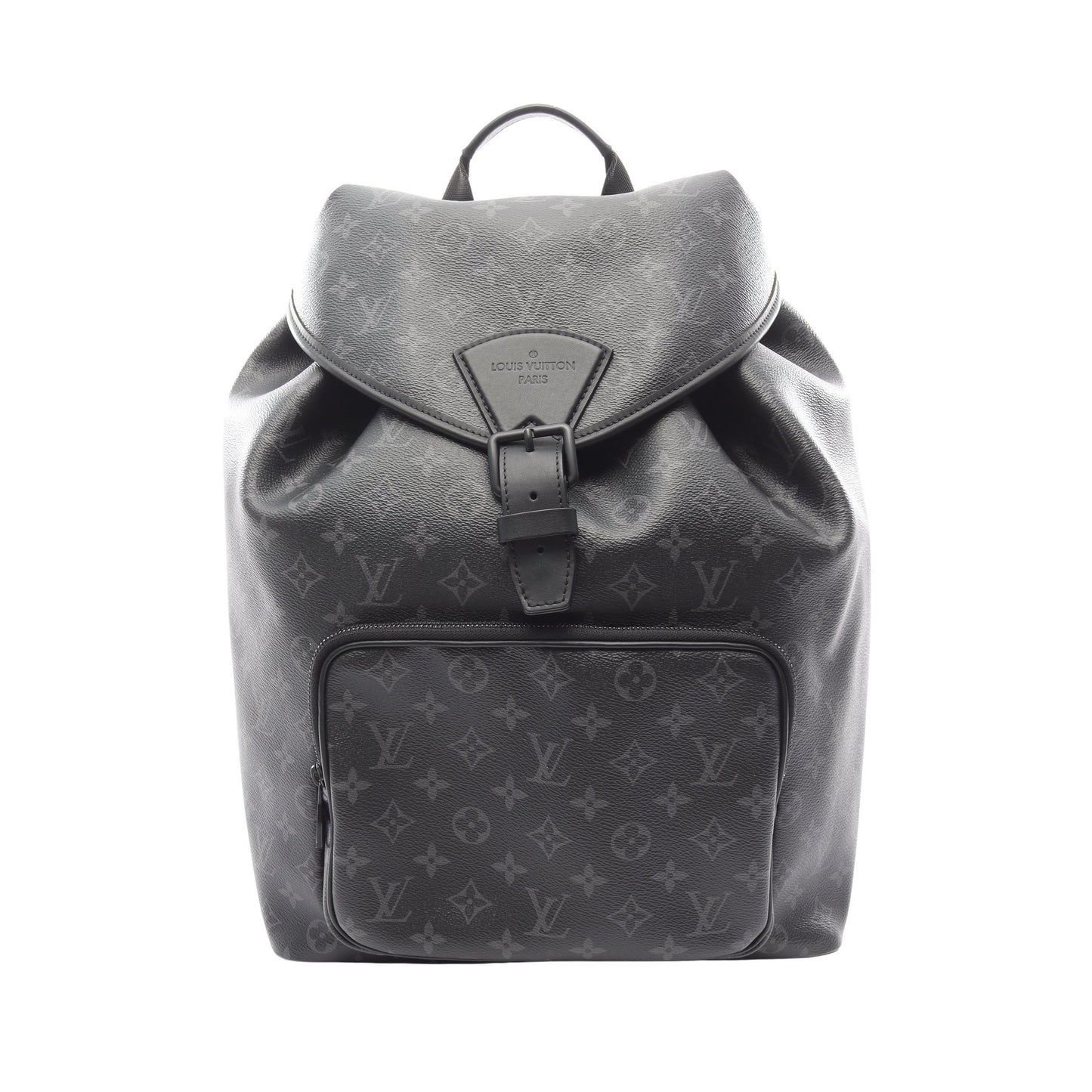 モンスリ モノグラムエクリプス バックパック リュックサック PVC レザー ブラック ルイヴィトン バッグ LOUIS VUITTON