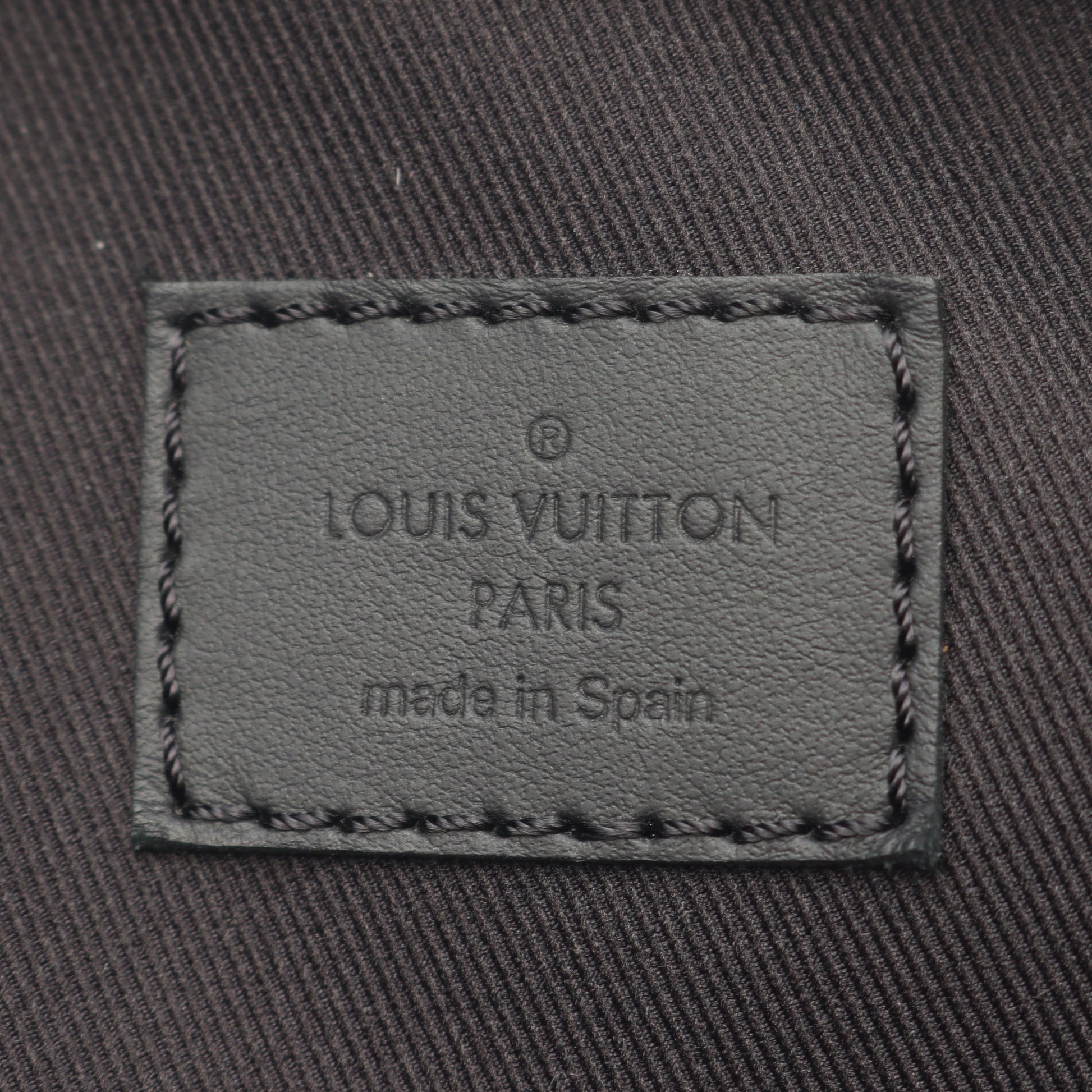 モンスリ モノグラムエクリプス バックパック リュックサック PVC レザー ブラック ルイヴィトン バッグ LOUIS VUITTON