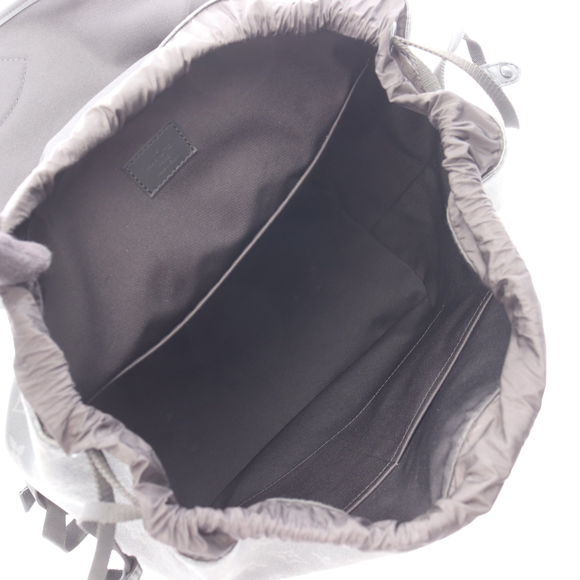 モンスリ モノグラムエクリプス バックパック リュックサック PVC レザー ブラック ルイヴィトン バッグ LOUIS VUITTON