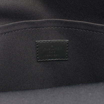 パイロット スリングバッグ ボディバッグ レザー ブラック ルイヴィトン バッグ LOUIS VUITTON