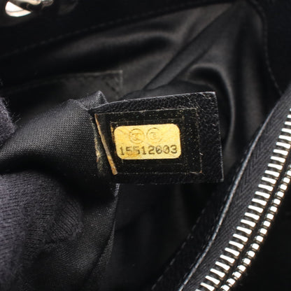 マトラッセ グランドショッピング GST チェーンショルダーバッグ チェーントートバッグ キャビアスキン ブラック シルバー金具 シャネル バッグ CHANEL