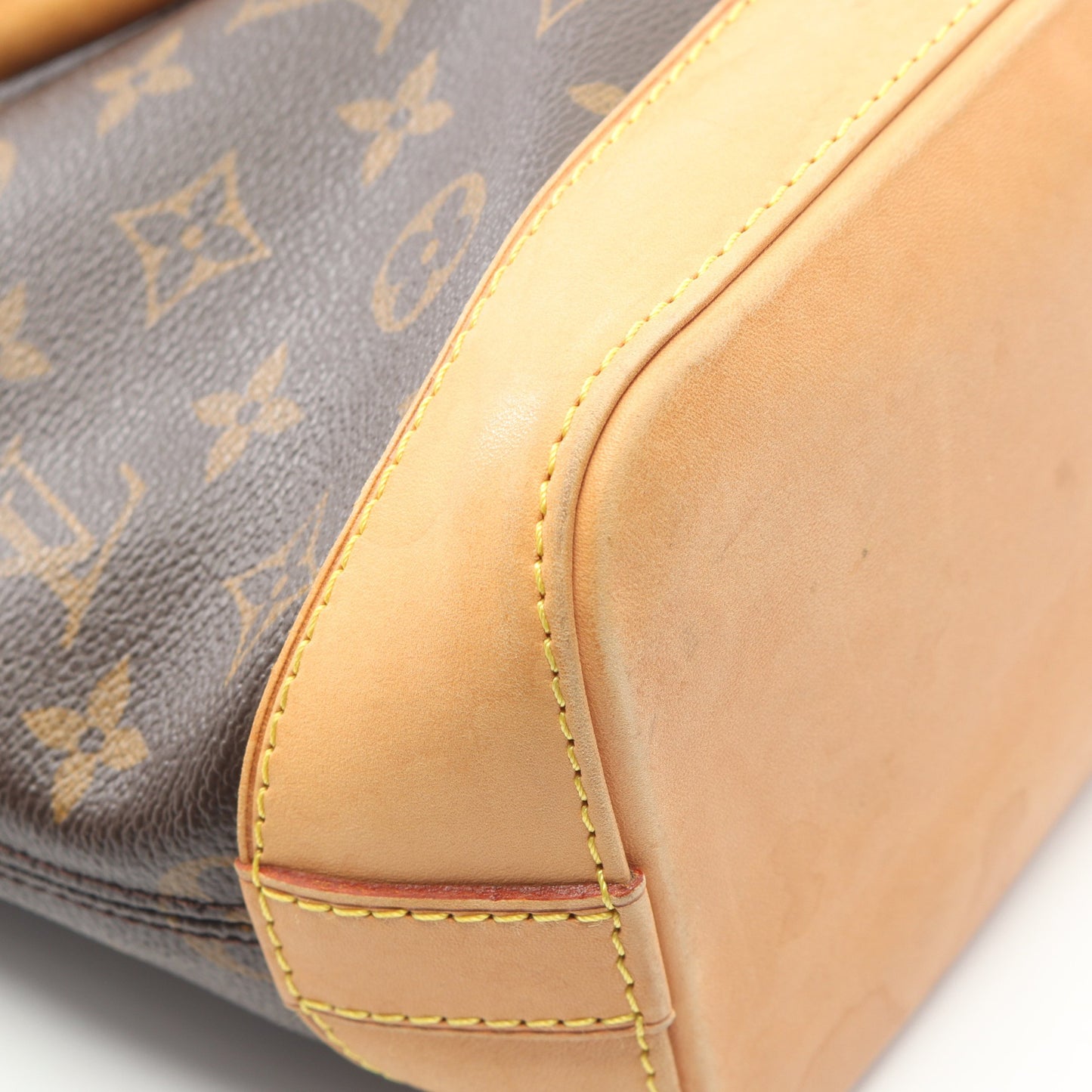 ロックイット モノグラム ハンドバッグ PVC レザー ブラウン ルイヴィトン バッグ LOUIS VUITTON