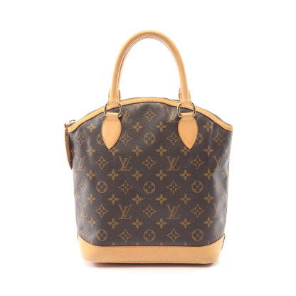 ロックイット モノグラム ハンドバッグ PVC レザー ブラウン ルイヴィトン バッグ LOUIS VUITTON