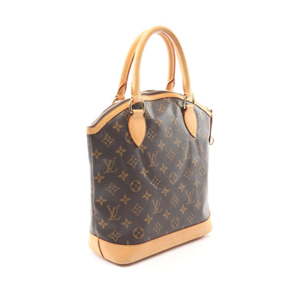 ロックイット モノグラム ハンドバッグ PVC レザー ブラウン ルイヴィトン バッグ LOUIS VUITTON