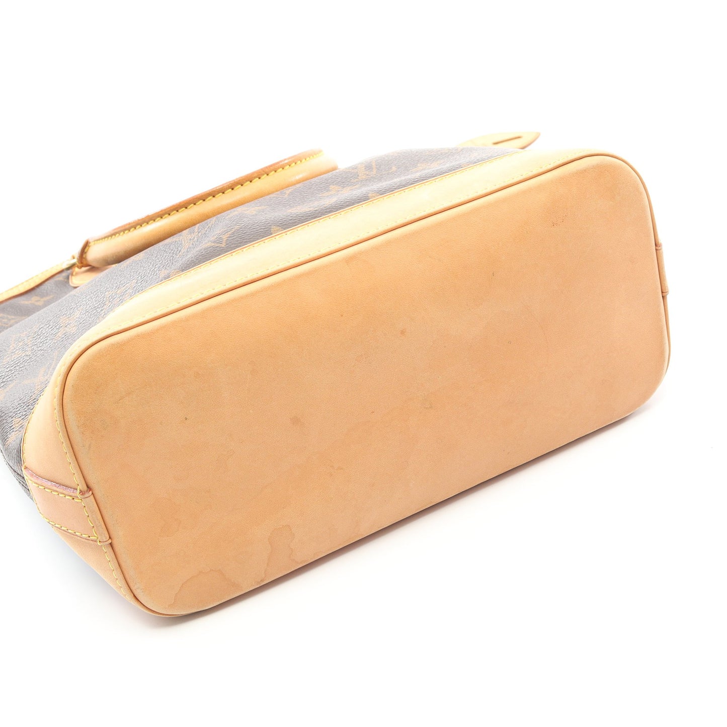 ロックイット モノグラム ハンドバッグ PVC レザー ブラウン ルイヴィトン バッグ LOUIS VUITTON