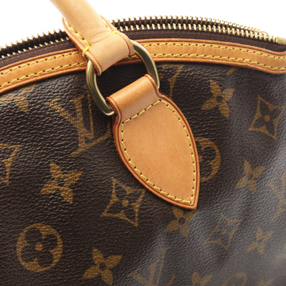 ロックイット モノグラム ハンドバッグ PVC レザー ブラウン ルイヴィトン バッグ LOUIS VUITTON