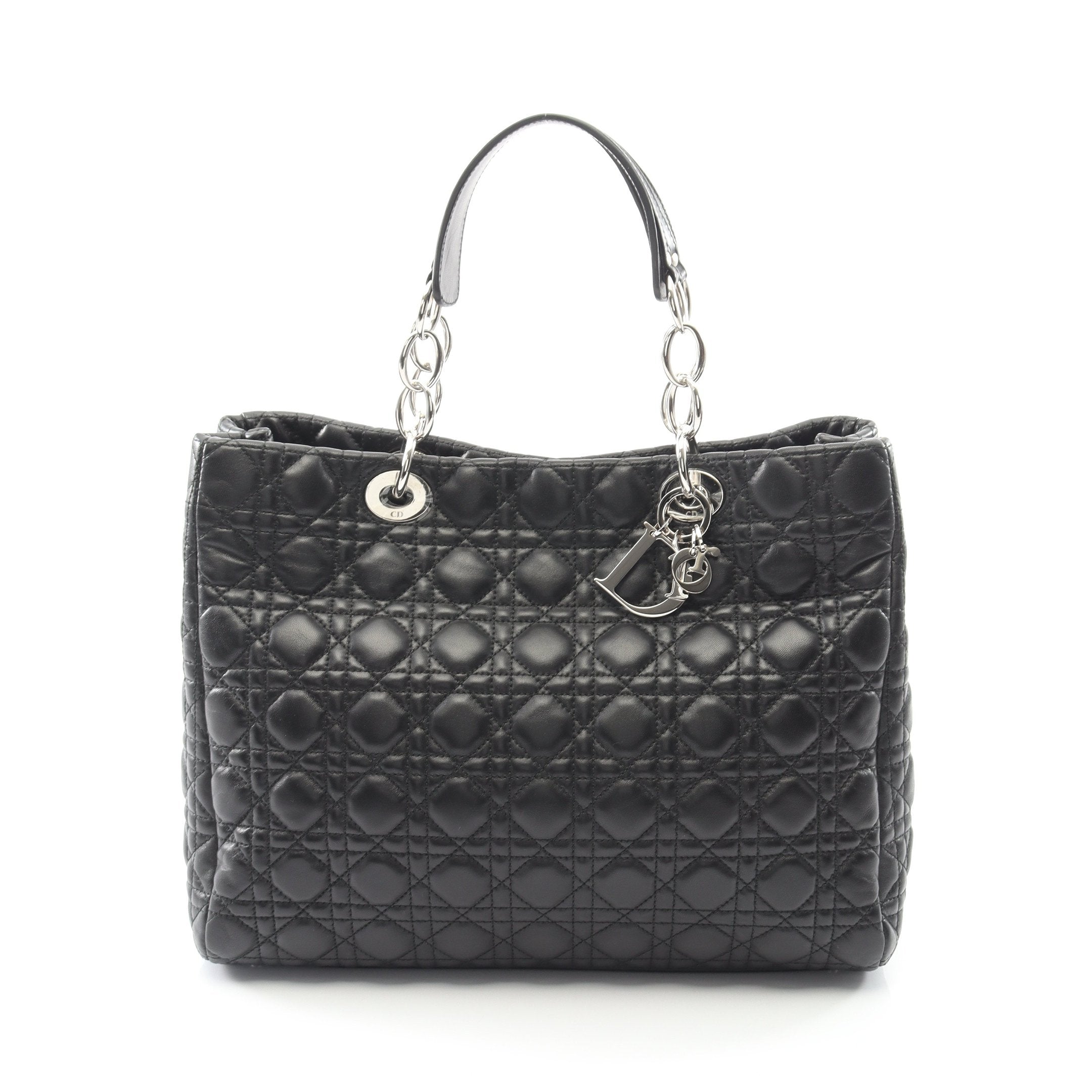 レディディオール カナージュ チェーンハンドバッグ チェーントート