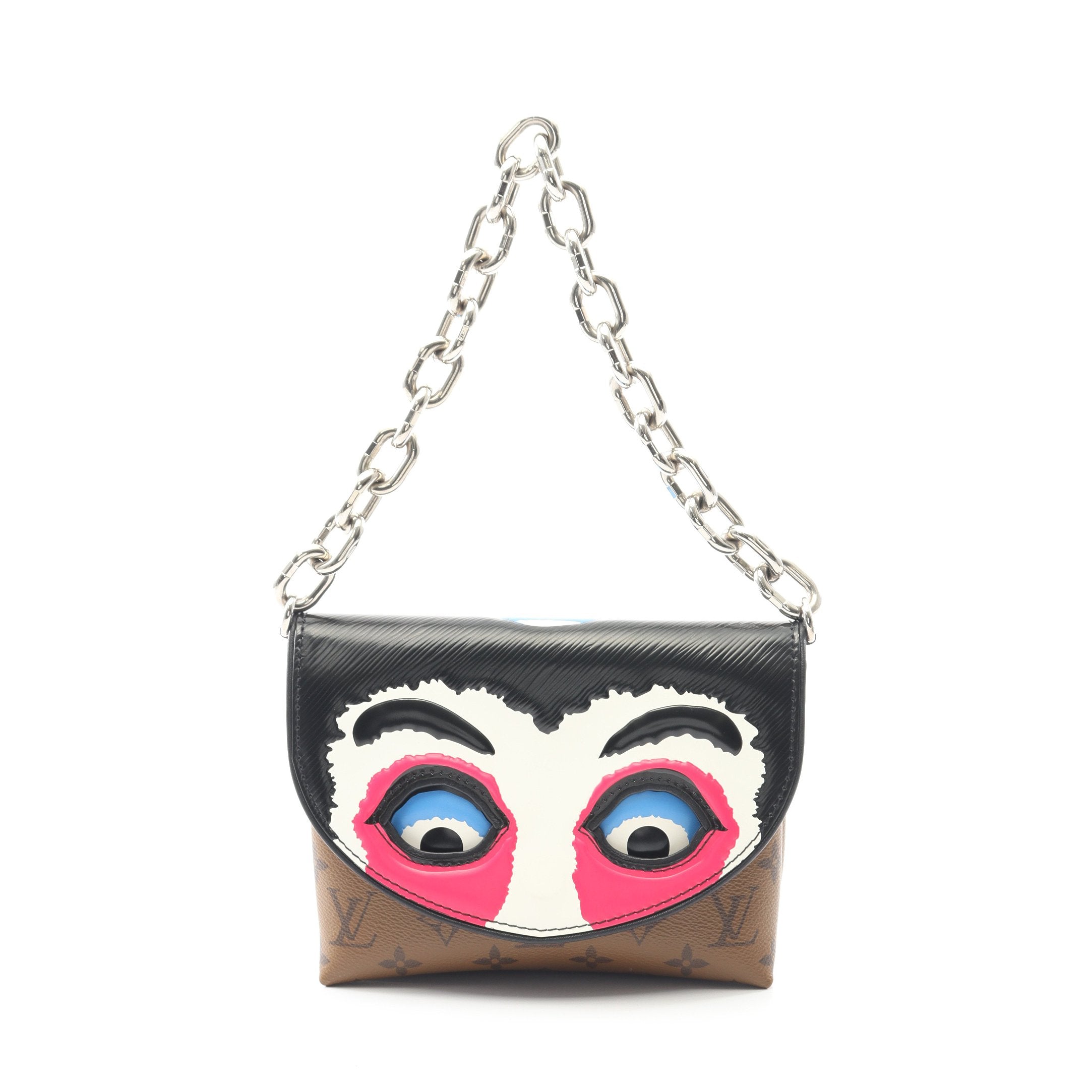 LOUIS VUITTON × 山本寛斎 ポシェット カブキマスク モノグラム