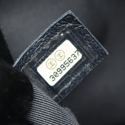 19 ディズヌフ マトラッセ チェーンショルダーバッグ ラムスキン ネイビー コンビ金具 2WAY シャネル バッグ CHANEL
