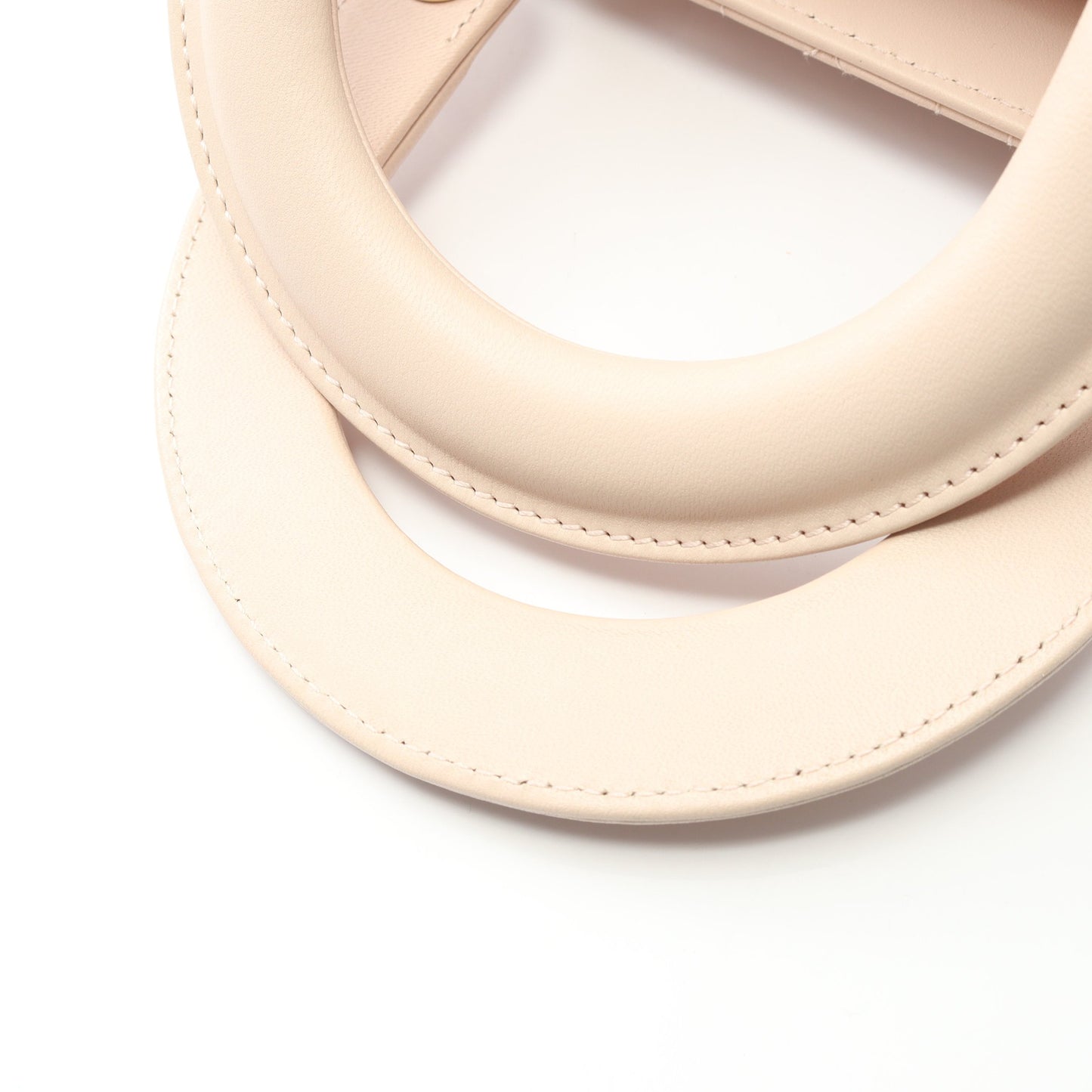 LADY DIOR MY ABCDIOR レディディオール スモール カナージュ ハンドバッグ レザー ライトピンク 2WAY クリスチャンディオール バッグ Christian Dior