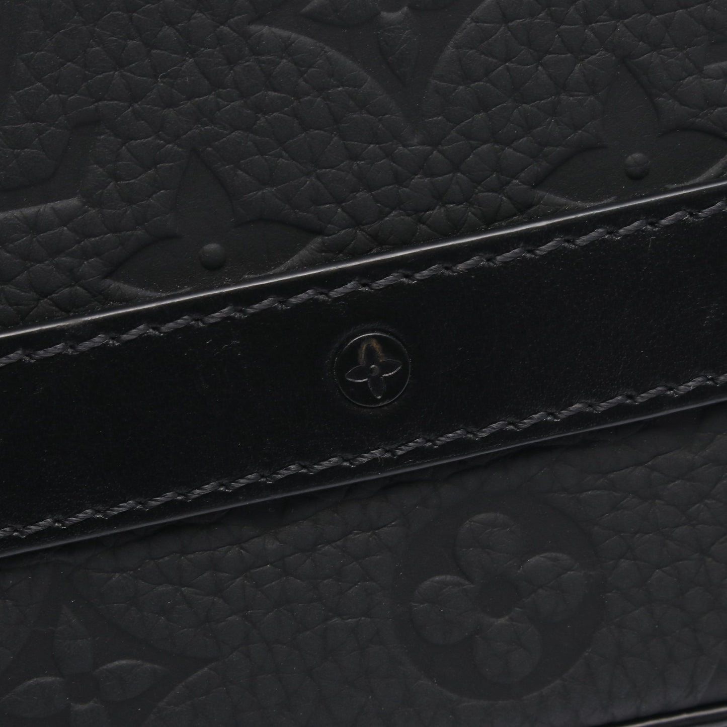 ハンドル ソフトトランク モノグラムトリヨン ショルダーバッグ レザー ブラック ルイヴィトン バッグ LOUIS VUITTON