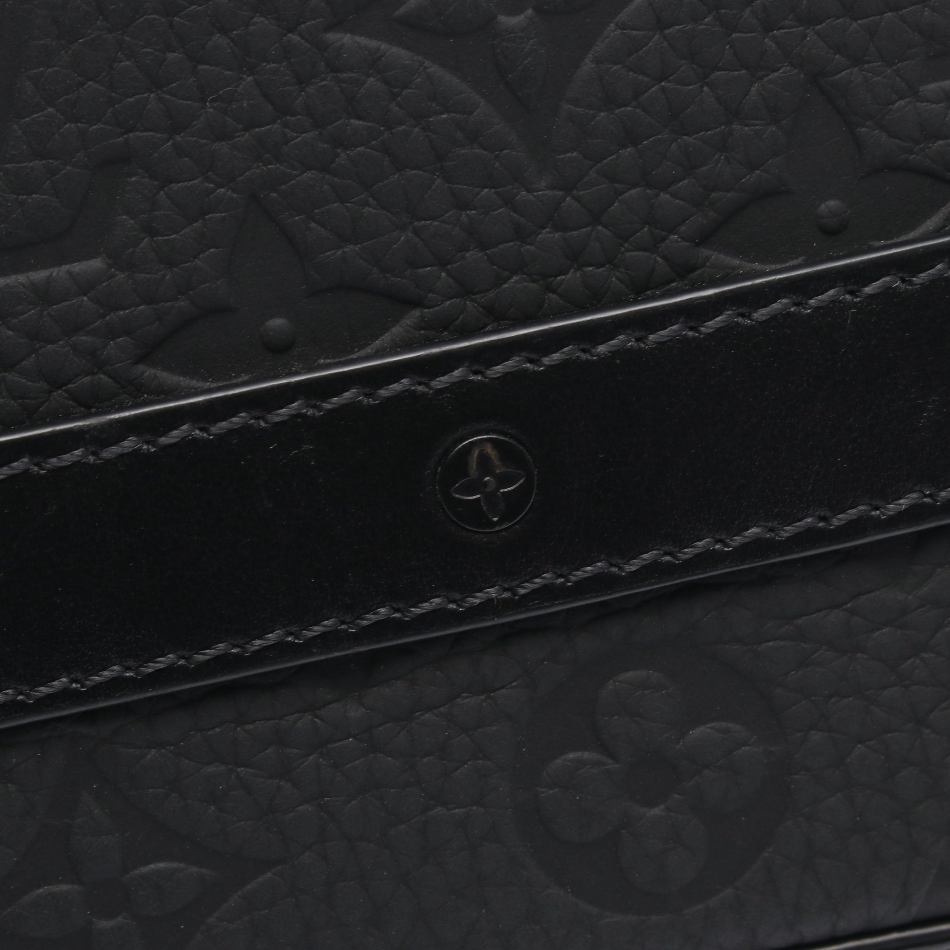 ハンドル ソフトトランク モノグラムトリヨン ショルダーバッグ レザー ブラック ルイヴィトン バッグ LOUIS VUITTON