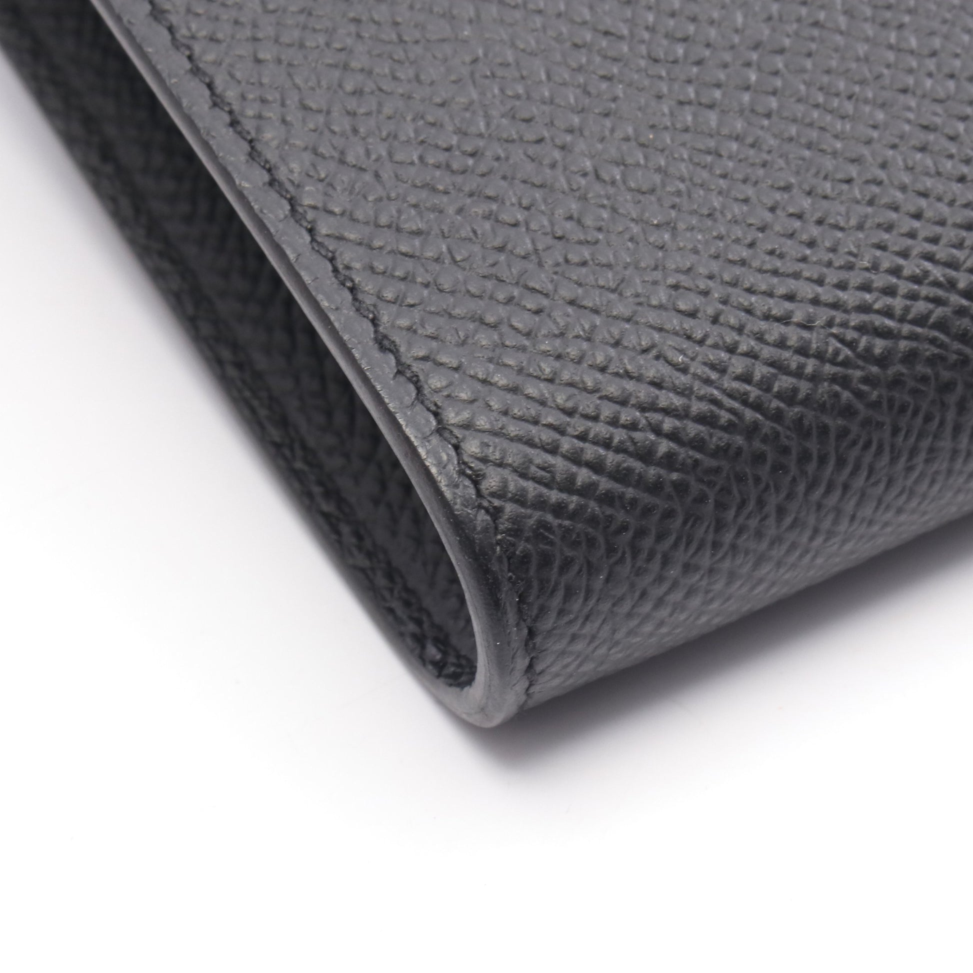 ケリートゥーゴー ショルダーウォレット ヴォーエプソン ブラック ゴールド金具 K刻印 エルメス バッグ HERMES