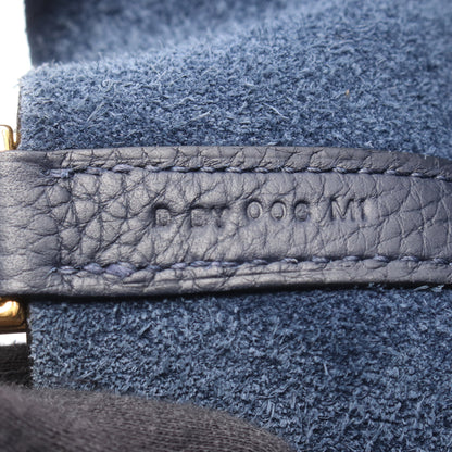ピコタンロック タッチMM ブルーニュイ ハンドバッグ トリヨンクレマンス アリゲーターマット ネイビー ゴールド金具 D刻印 エルメス バッグ HERMES