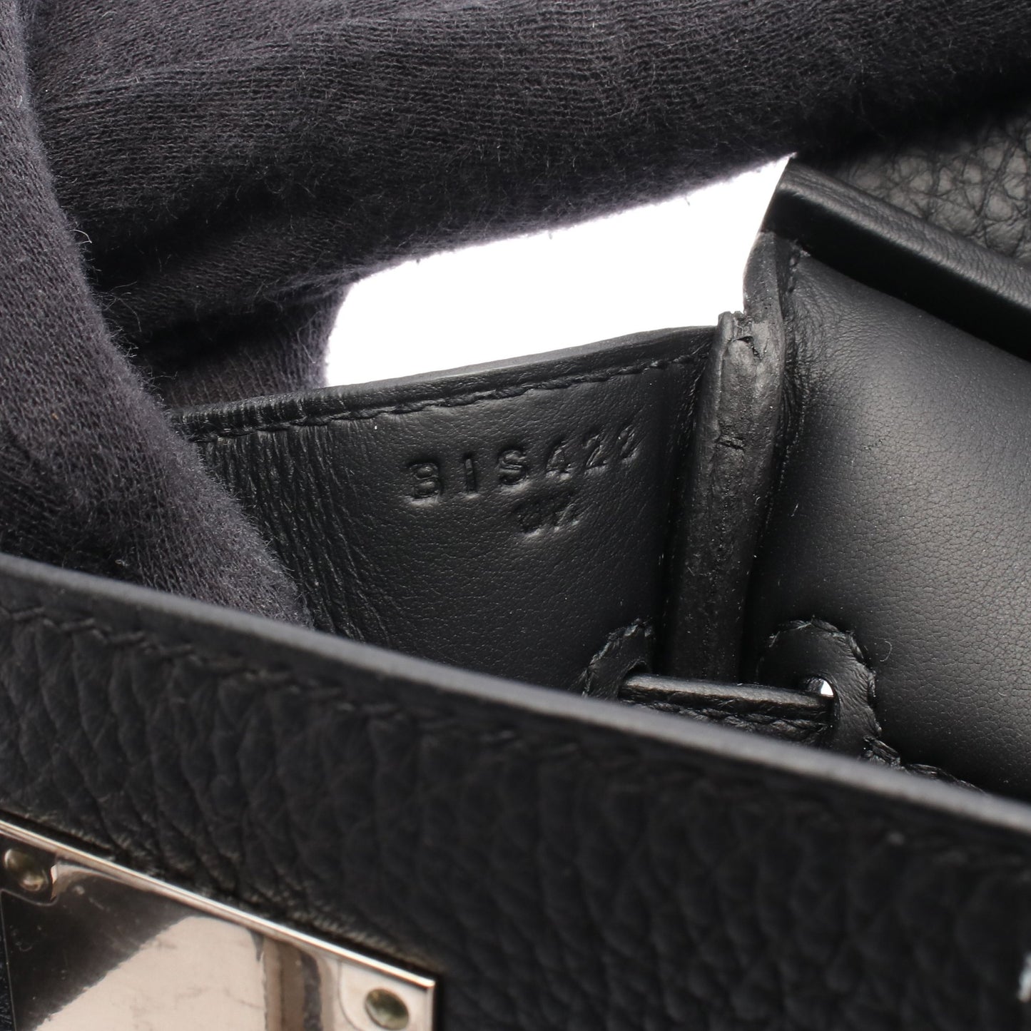 ケリーアッカドPM ボディバッグ トゴ ブラック シルバー金具 B刻印 エルメス バッグ HERMES