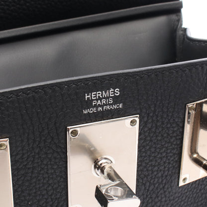 ケリーアッカドPM ボディバッグ トゴ ブラック シルバー金具 B刻印 エルメス バッグ HERMES