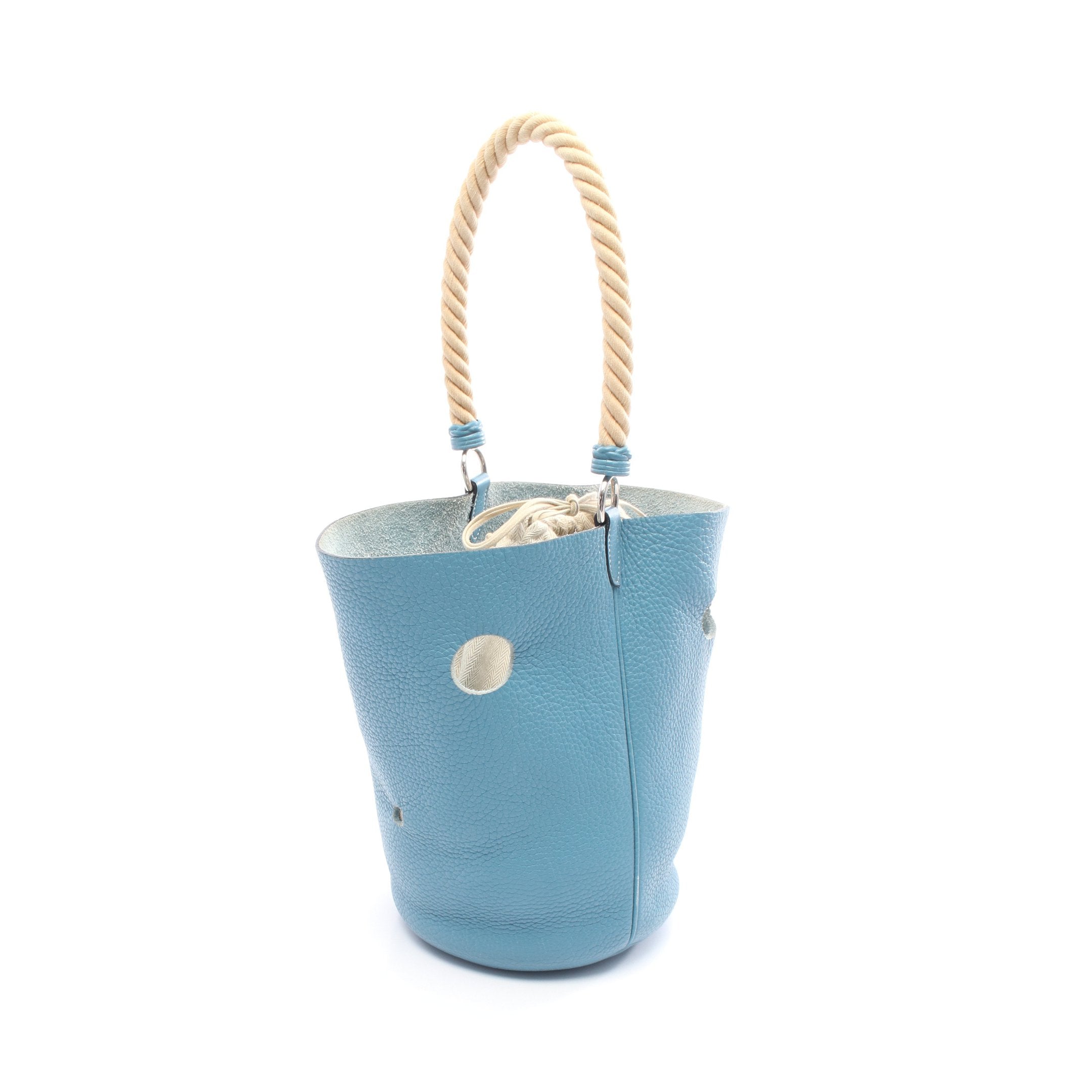 【HERMES】エルメス マンジョワールMM トリヨンクレマンス ブルージーン □I レディース ショルダーバッグ マンジョワールMM ブルージーン ワンショルダーバッグ トリヨン