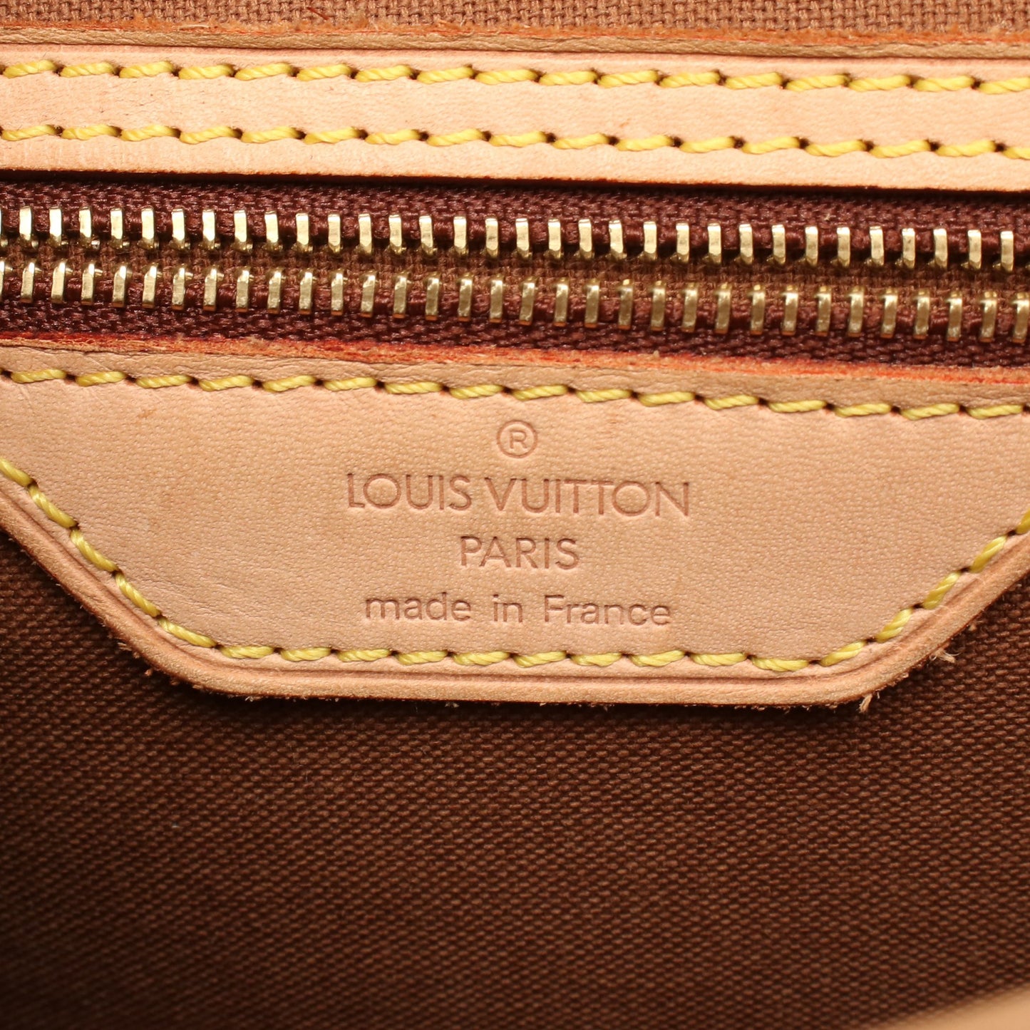 ソローニュ モノグラム ショルダーバッグ PVC レザー ブラウン ルイヴィトン バッグ LOUIS VUITTON