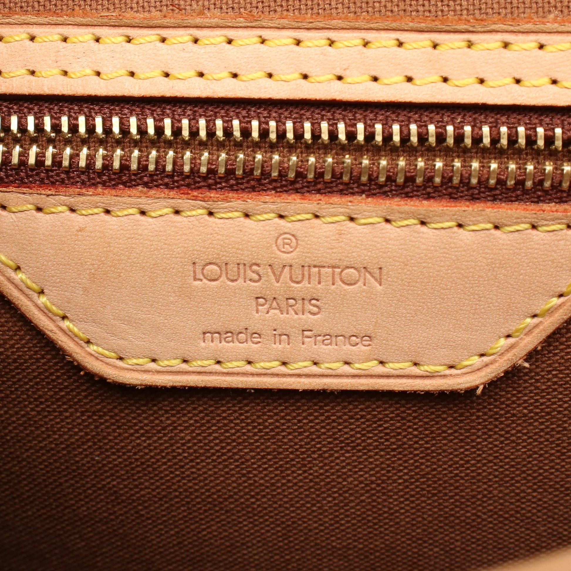 ソローニュ モノグラム ショルダーバッグ PVC レザー ブラウン ルイヴィトン バッグ LOUIS VUITTON