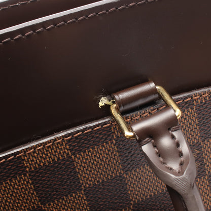 リヴォリMM ダミエエベヌ ハンドバッグ PVC レザー ブラウン ルイヴィトン バッグ LOUIS VUITTON