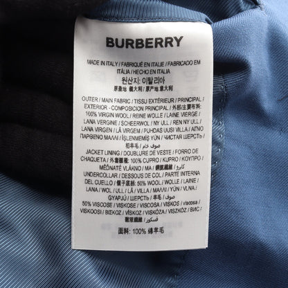 テーラードジャケット ウール ブルー バーバリー アウター BURBERRY