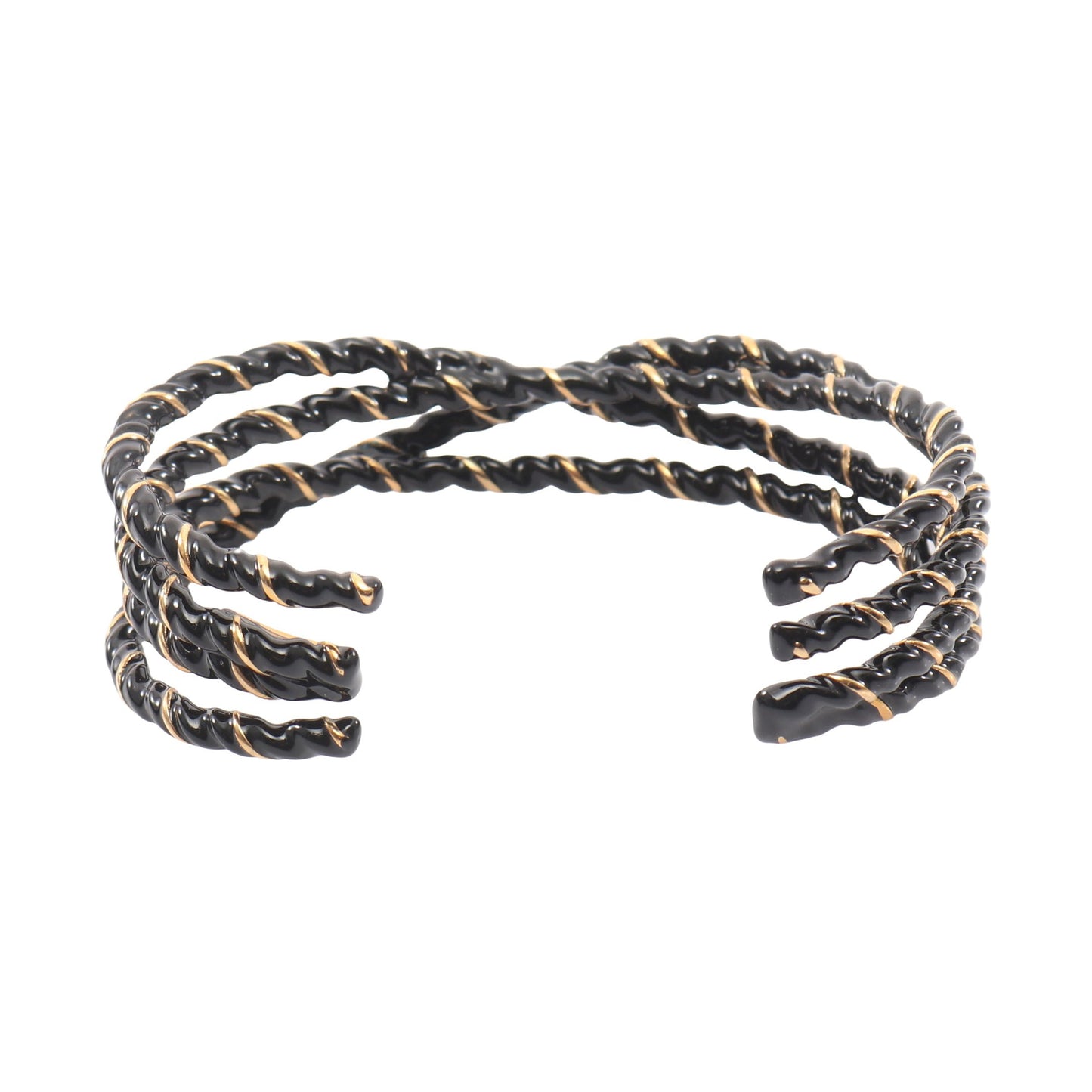 バングル GP ブラック ゴールド メゾンマルジェラ アクセサリー Maison Margiela