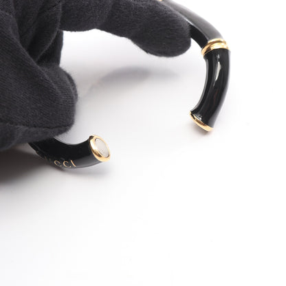 バンブー カフ ブレスレット GP ブラック ゴールド グッチ アクセサリー GUCCI