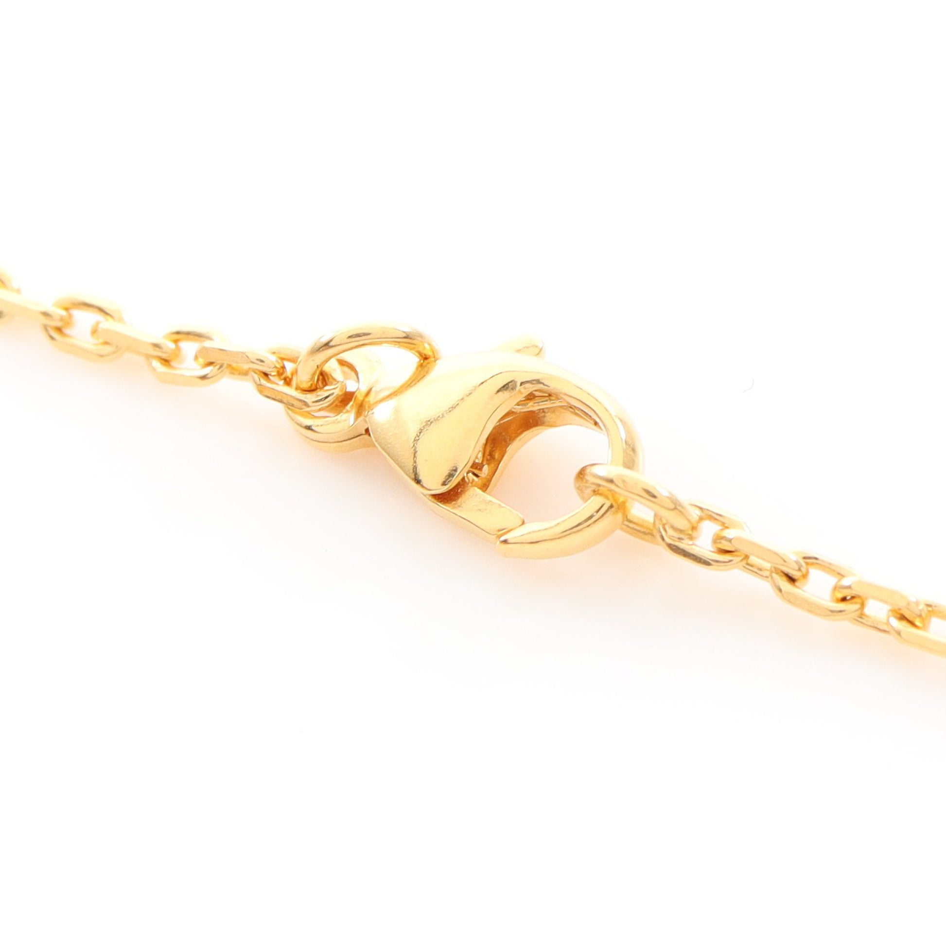 MINI POP H ミニポップアッシュ ネックレス GP ゴールド ライトブルー エルメス アクセサリー HERMES
