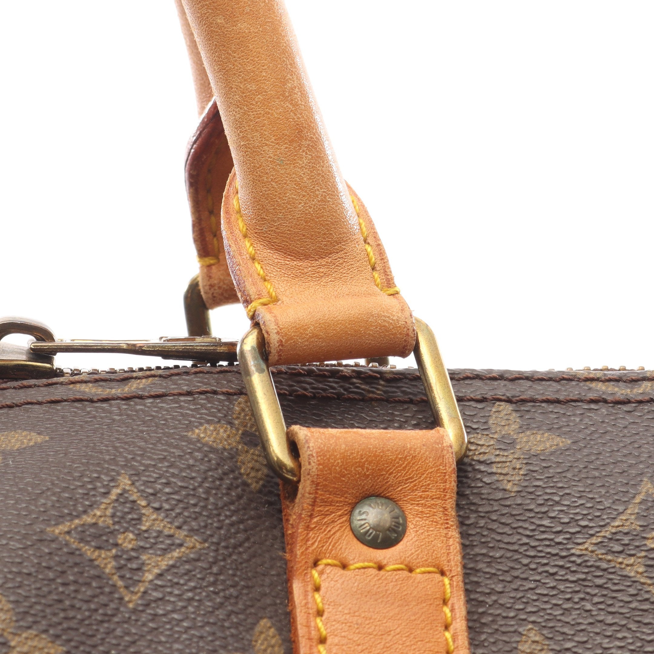 キーポル バンドリエール60 モノグラム ボストンバッグ PVC レザー