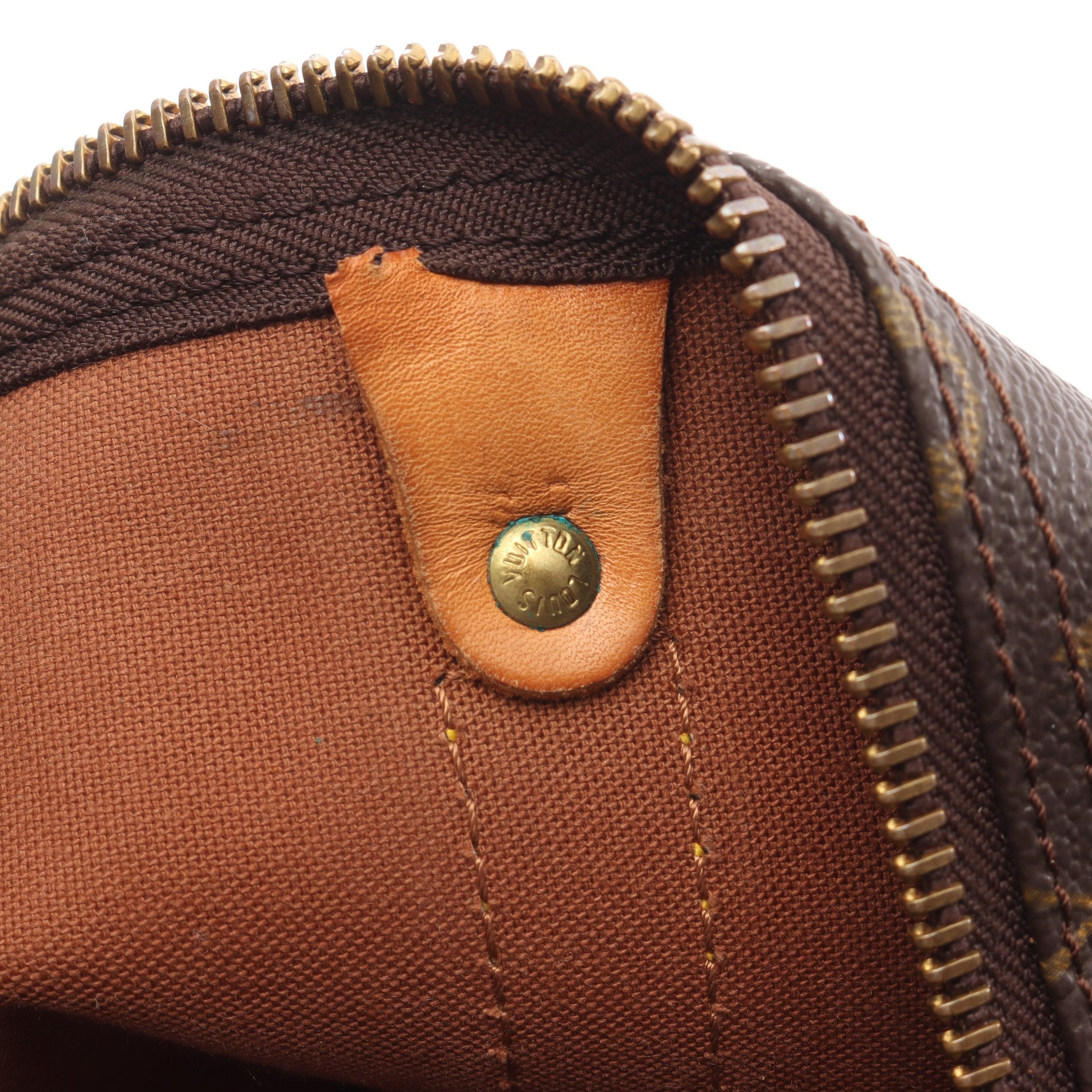 キーポル バンドリエール60 モノグラム ボストンバッグ PVC レザー