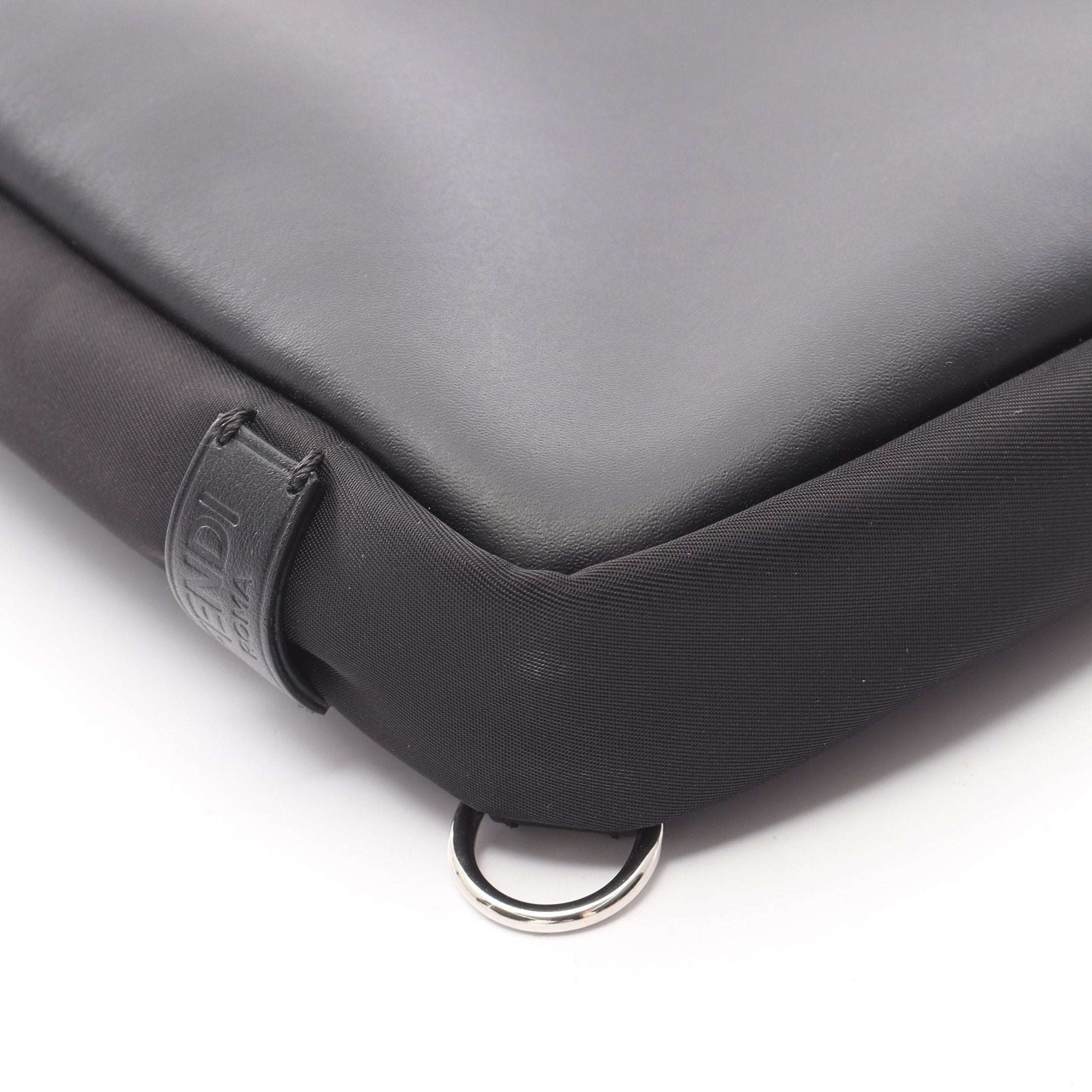 モンスター バグズアイ ボディバッグ レザー ナイロン ブラック