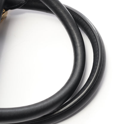 アマソナ19 ハンドバッグ キャンバス レザー ブラック ライトグレー 2WAY ロエベ バッグ LOEWE